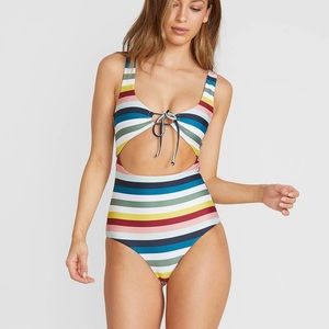 Volcom Swimsuit: Rainbow Slight One-Piece